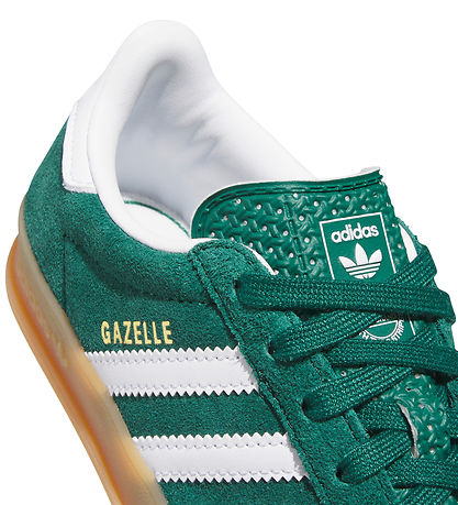 adidas Originals Sko - Gazelle Indoor C - Cgreen/Ftwwht/Gum2