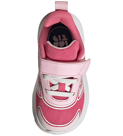 adidas Performance Sko - Tensaur Run 4.0 EL I - Pnkfus/Clpink/Ft