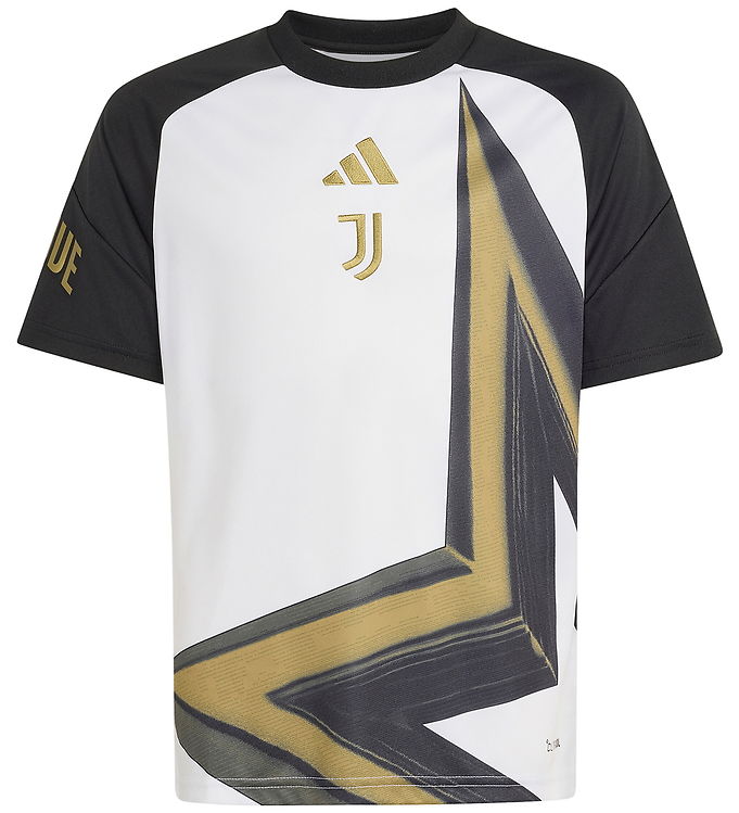 adidas Performance Fodboldtrøje - Juve Preshi Y - White/Black