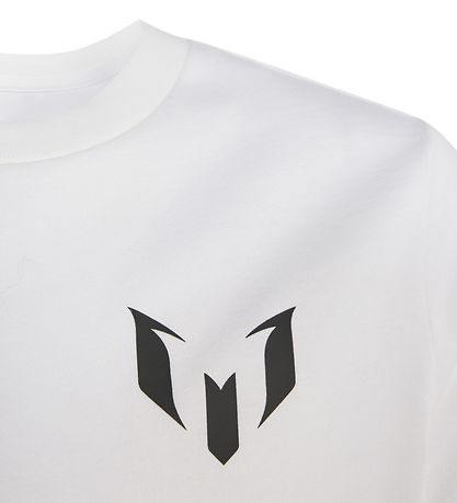 adidas Performance T-shirt - T Messi N&N G T - White