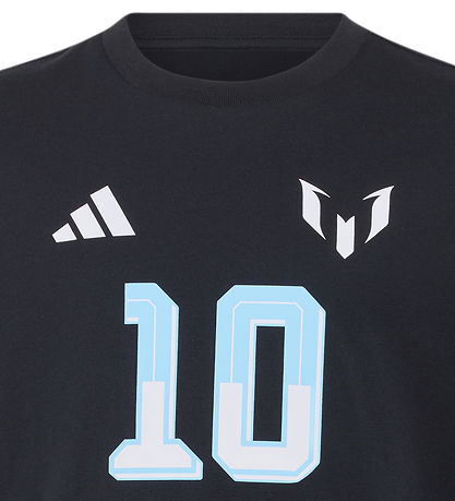 adidas Performance T-shirt - Y Messi N&N G T - Black