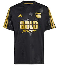 adidas Performance T-shirt - J FN Midas - Black
