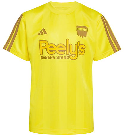 adidas Performance T-shirt - J FN Peely - Yellow