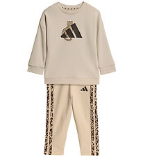 adidas Performance Sweatsæt - IG AN 3S - Crli/Multco/Dbrown