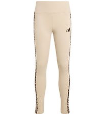 adidas Performance Leggings - JG AN 3S - Crli/Multco/Dbrown
