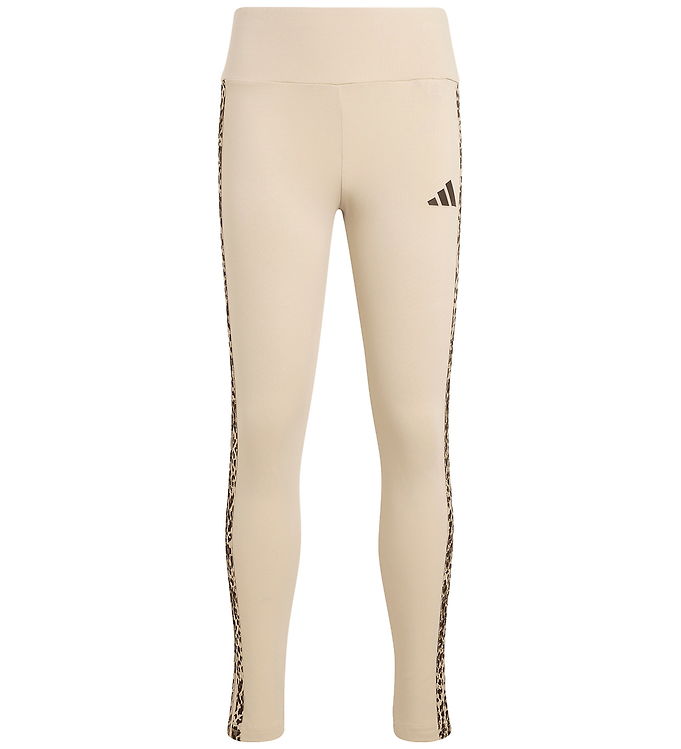 adidas Performance Leggings - Crystal Linen/Multicolor/Dark Bro