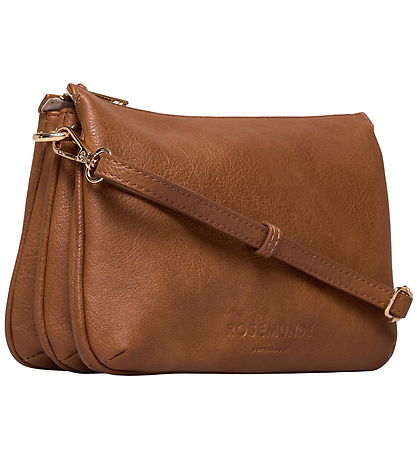 Rosemunde Skuldertaske - RbAndora - Perfect Brown Gold