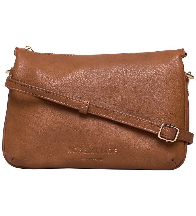 Rosemunde Skuldertaske - RbAndora - Perfect Brown Gold