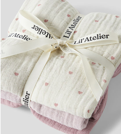 Lil Atelier Stofbleer - 3-pak - NbnIsleys - Noos - Turtledove/Hu
