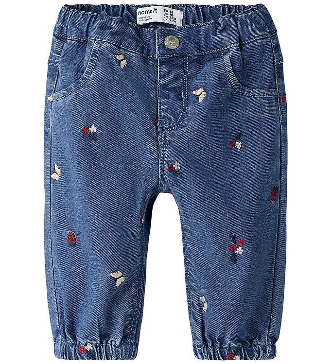 Name It NbfRose Mom - Baby Jeans - Blå - 56