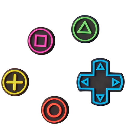 Crocs Vedhæng - Game Controller - 5-pak