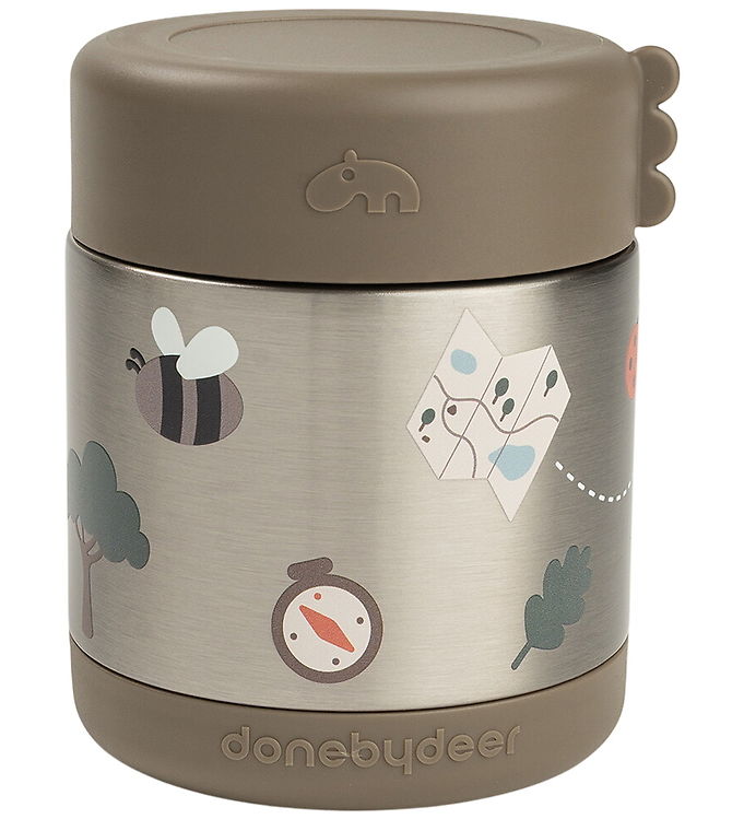 Done by Deer Termobeholder - 300 ml - Tiny Trails - Sand