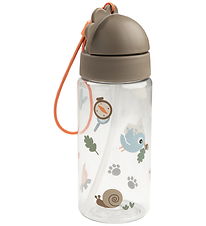 Done by Deer Drikkedunk m. Sugerør - 350 ml - Tiny Trails - Sand