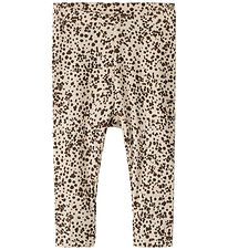 Name It Leggings - Rib - NbfFrainy - Brazzilian Sand