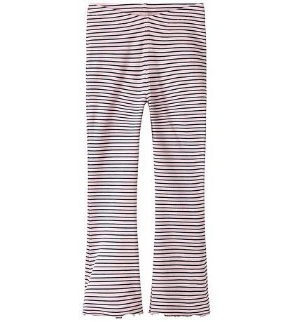 Name It Leggings - Rib - Bootcut - NmfDilla - Fairy Tale