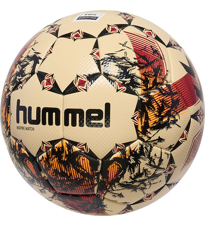 Hummel Fodbold - HmlInspire Match - Maroon/Champagne/Black