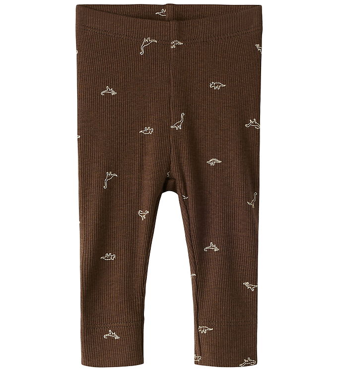 Name It Leggings - Bomuld/Modal - NbmFrino - Rocky Road