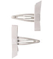 Name It Hair Clips - 2-Pack - NkfTabow - Pumice Stone