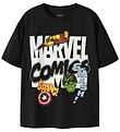 Name It T-shirt - Marvel - NkmAlfi - Black