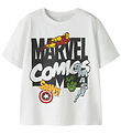 Name It T-shirt - Marvel - NkmAlfi - Bright White