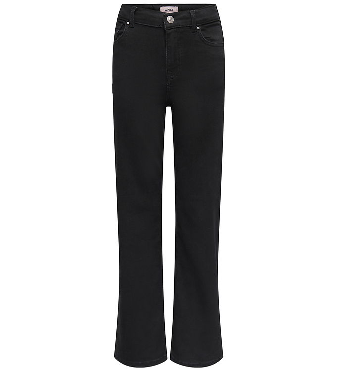 KIDS ONLY Jeans i sort med mellemhøj talje til piger