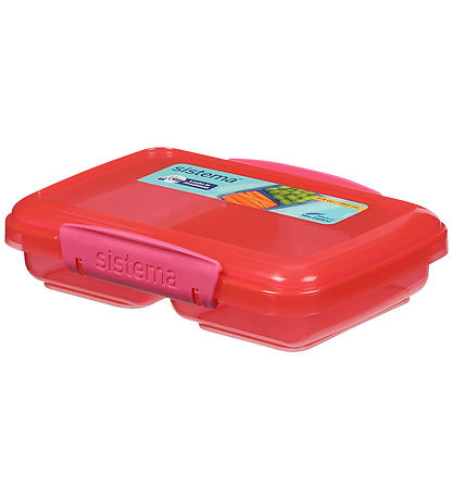 Sistema Madkasse - Small Split - 350 ml - Rød