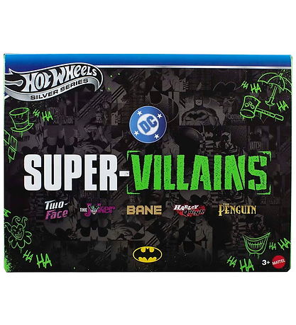 Hot Wheels Biler - 5-pak - Silver Batman - 1:64
