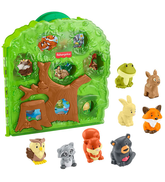 Fisher-Price Legetøj - Little People Forest Animal Carrier