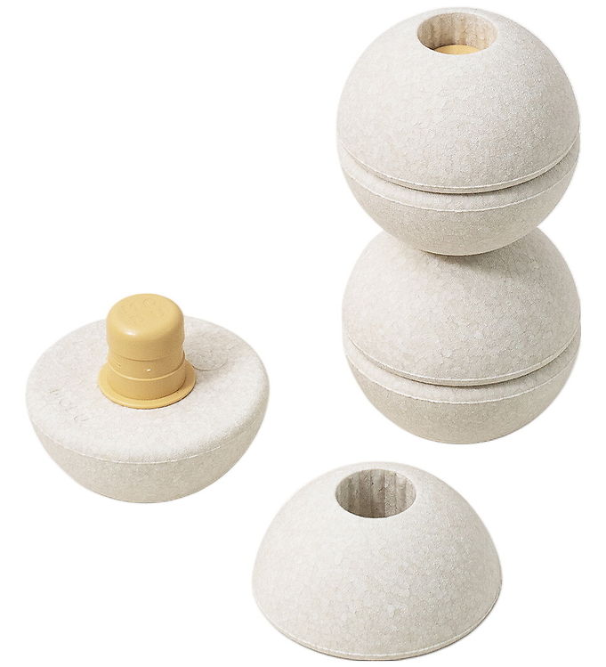 MODU 3x Foam Balls - Sand Grey/Honey Yellow