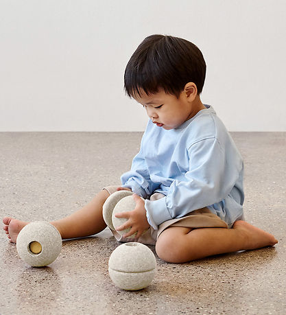 MODU 1x Foam Ball - Sand Grey/Honey Yellow
