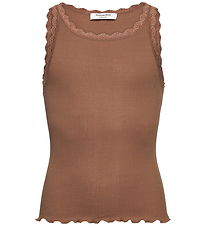 Rosemunde Top - RkBalta - Rib - Modal - Coca Mocha