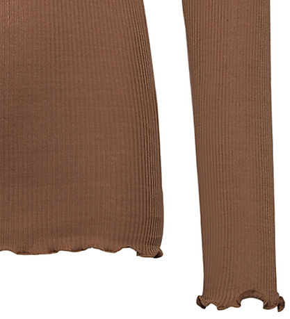 Rosemunde Bluse - RkBalta - Rib - Modal/Bomuld - Coca Mocha