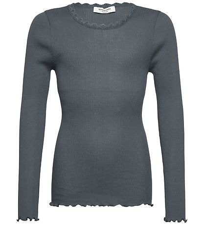 Rosemunde Bluse - RkBalta - Rib - Modal - Stormy Weather