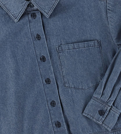 Rosemunde Skjorte - RkLise - Denim - Denim Blue