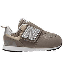 New Balance Sko - 574 - Rain Cloud/Silver Metallic G