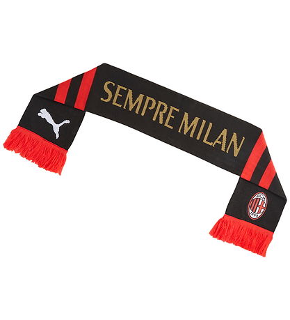 Puma Halstørklæde - Strik - 120 cm - AC Milan - For All Time Red
