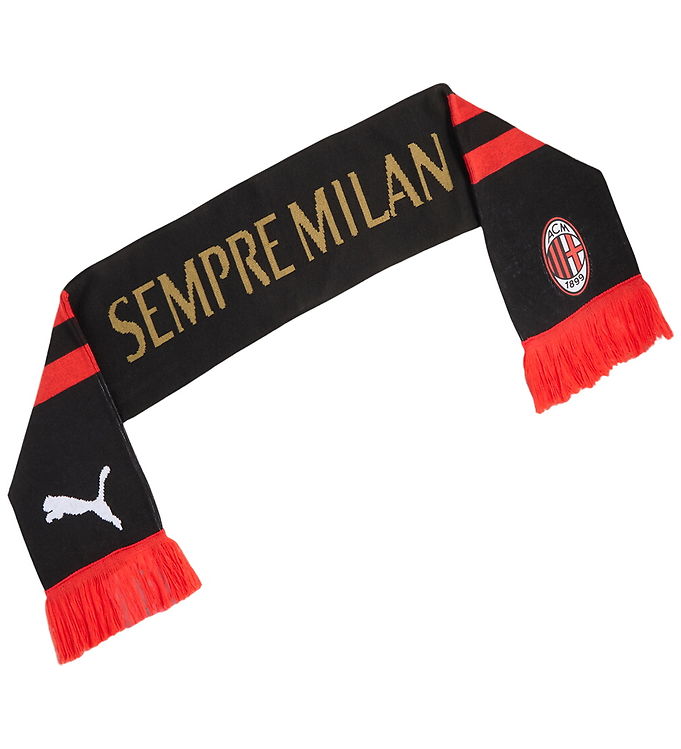 Puma Halstørklæde - Strik - 120 cm - AC Milan - For All Time Red