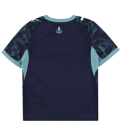 Puma Fodboldtrøje - Marseille Udebane - Navy/Baltic Sea Blue