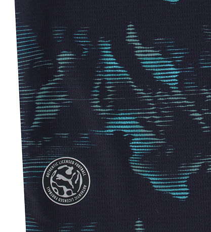 Puma Fodboldtrøje - Marseille Udebane - Navy/Baltic Sea Blue