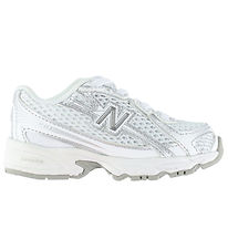 New Balance Sko - 740 - Hvid/Silver Metalic WM
