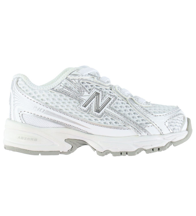 New Balance Sko - 740 - Hvid/Silver Metalic WM