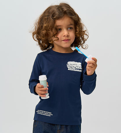 The New Siblings Bluse - TnstRohan - Navy Blazer