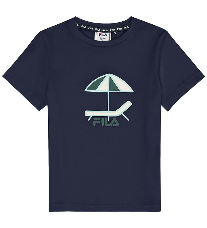 Fila T-shirt - Crespina - Black Iris m. Print