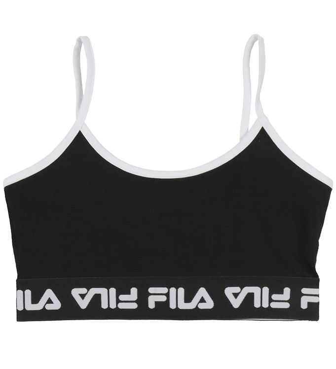 Fila Top - Zelata - Sort m. Logo