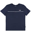 Fila T-shirt - Campostino - Black Iris m. Logo