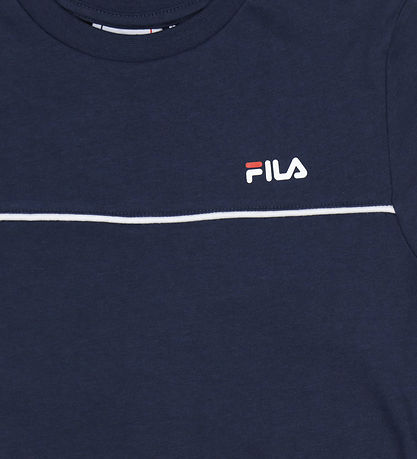 Fila T-shirt - Campostino - Black Iris m. Logo