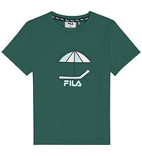 Fila T-shirt - Crespina - Posy Green