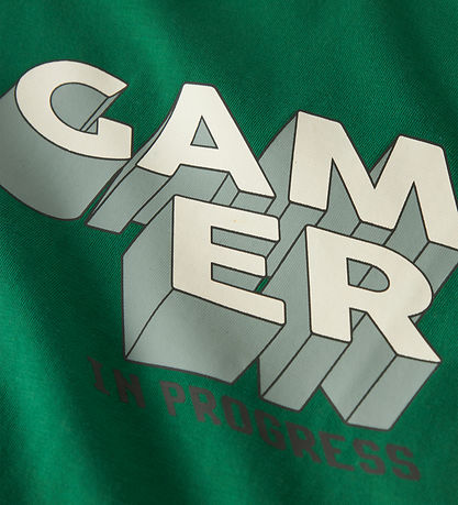 Name It Bluse - NkmVictor - Verdant Green/Gamer