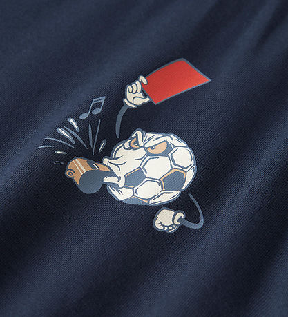 Name It Bluse - NkmVux - Navy Blazer/Red Card