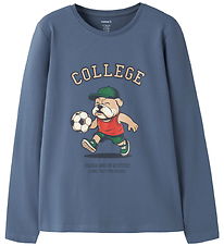 Name It Bluse - NkmVux - Vintage Indigo/College